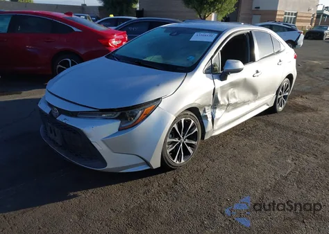 2020 Toyota Corolla Le from USA, damaged, VIN JTDEPRAE8LJ013402